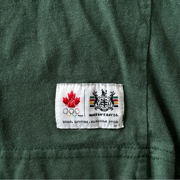 Vintage Canada Olympics T-shirt Hudsons Bay Pine
Green Graphic Tee - Picture 5 of 6
